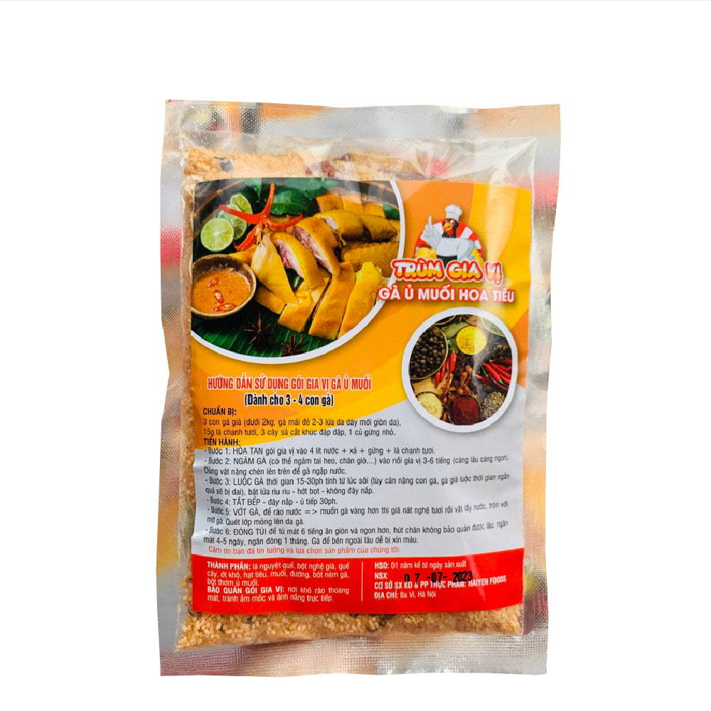 Gà ủ muối thành phẩm