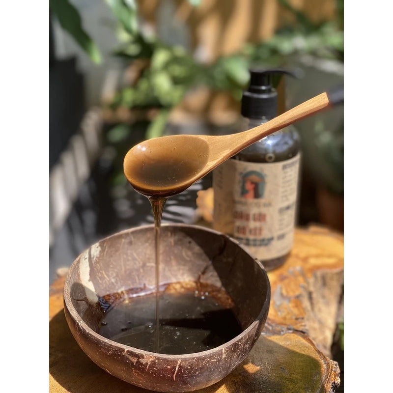 Dầu Gội Bồ Kết thảo dược sạch da đầu giảm gàu rụng tóc kích mọc tóc Nhà Cô Ba