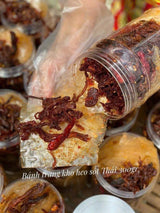 Bánh Tráng Khô Heo Sốt Thái Hũ 300g