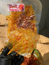 Bánh Tráng Bò Tỏi Tứ Xuyên Chua Cay 250g