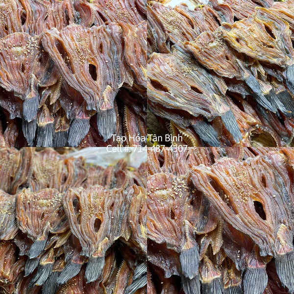 Khô Cá Lóc  sấy tiêu, siêu lạt, siêu khô 500g