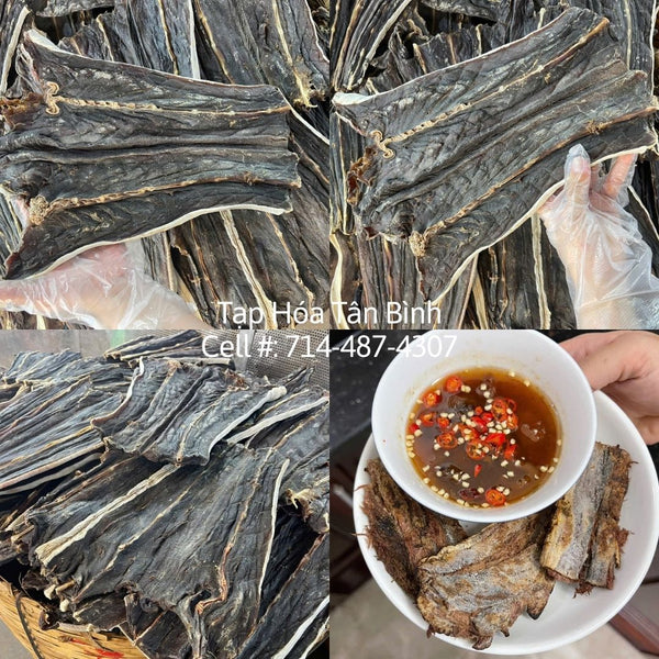 Khô cá đuối đen (đuối ó) 500g