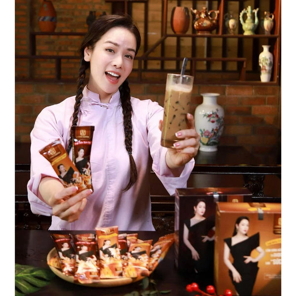 Cà phê Nhật Kim Anh cà phê hòa tan Laura Coffee (Hộp 10 gói)