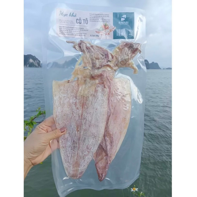 Mực Khô Câu Quảng Ninh Túi 200g