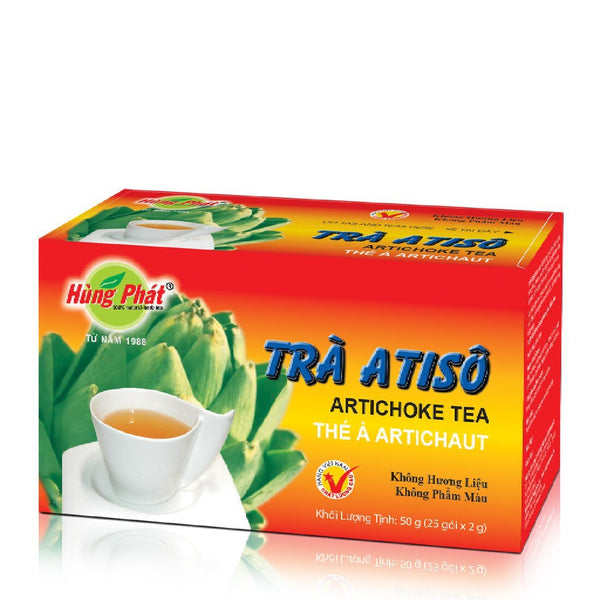 Trà Atiso - Artichoke Tea Hùng Phát 25 Gói x 2g