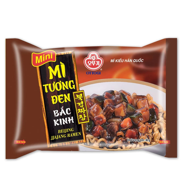Combo 3 gói Mì Tương Đen Bắc Kinh Ottogi 83g