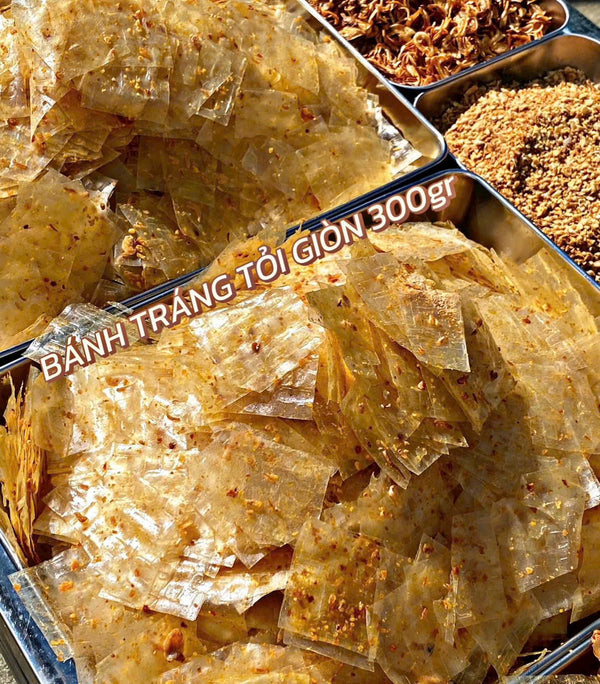 Bánh Tráng Tỏi Giòn
