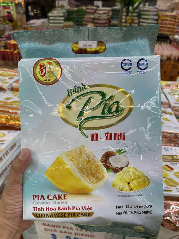 Bánh pía Dừa Sầu Riêng