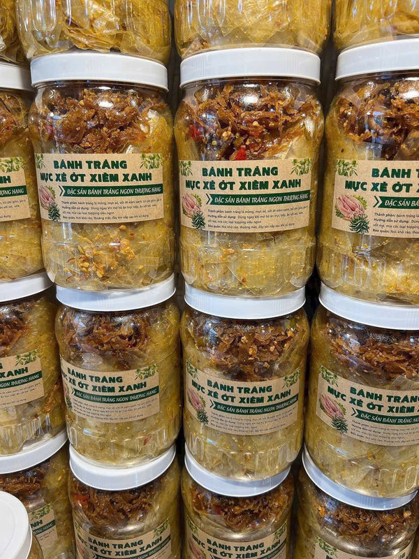 Bánh Tráng Mực Xé Ớt Xiêm