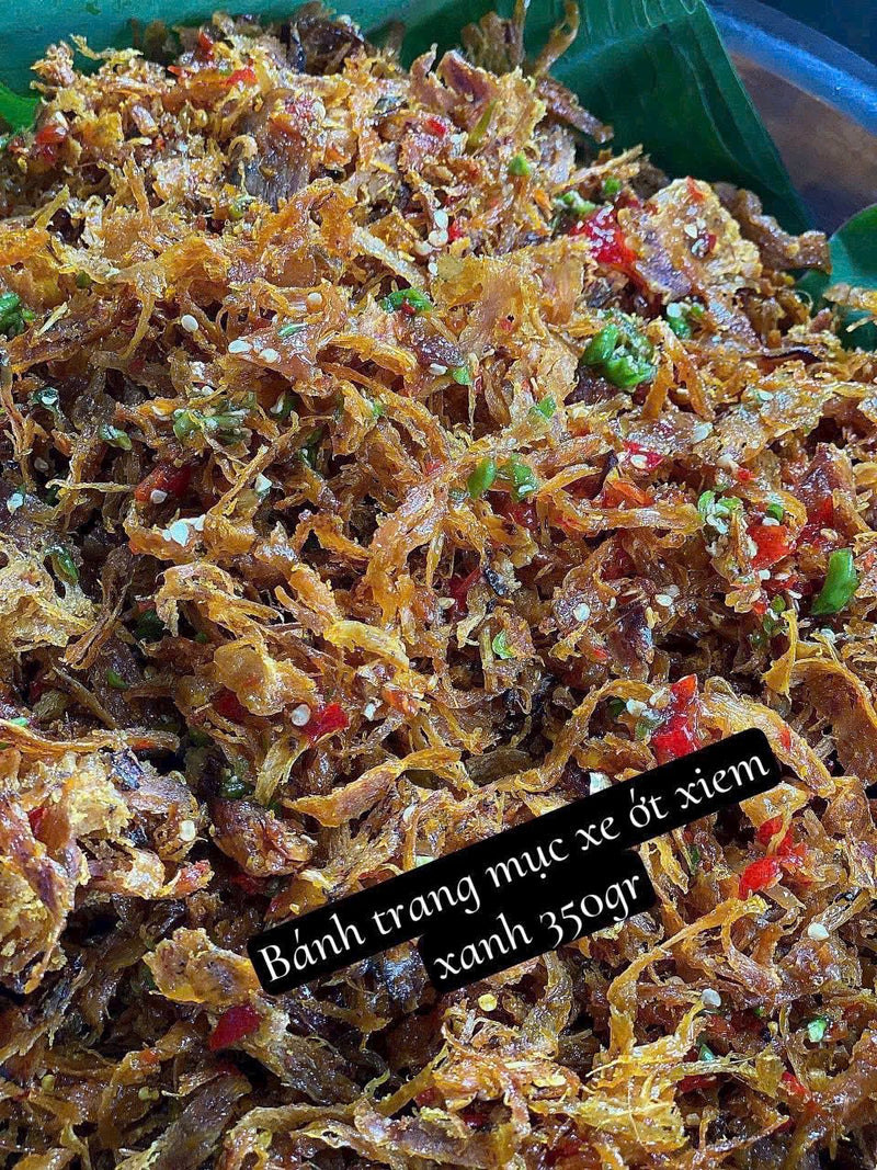 Bánh Tráng Mực Xé Ớt Xiêm