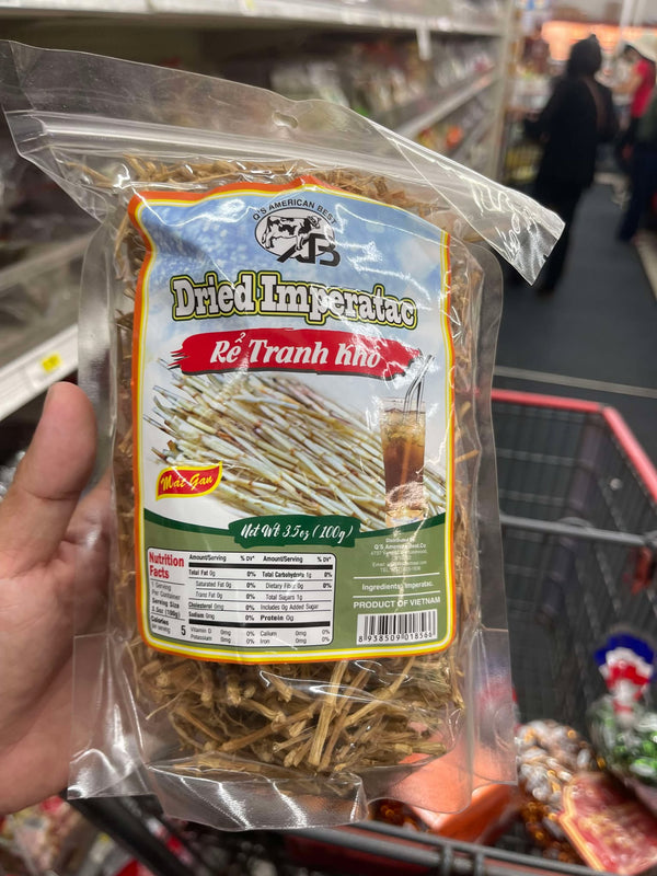 Rễ cỏ tranh (bạch mao căn) sấy khô