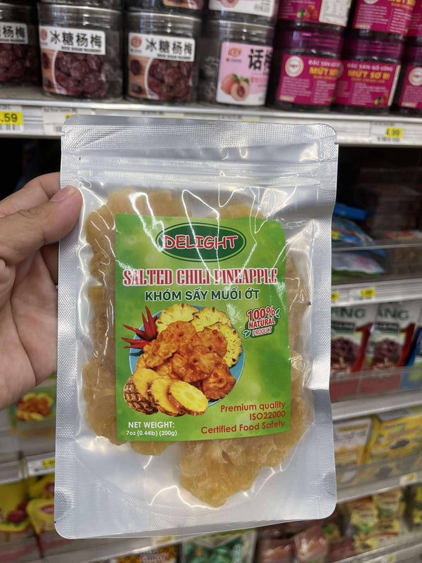 Khóm Sấy Muối Ớt