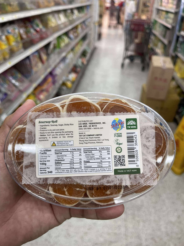 Bánh Mãng Cầu Cuộn 200g
