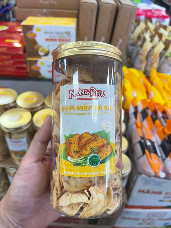Combo 2 hộp BÁNH TAI HEO MẮM HÀNH