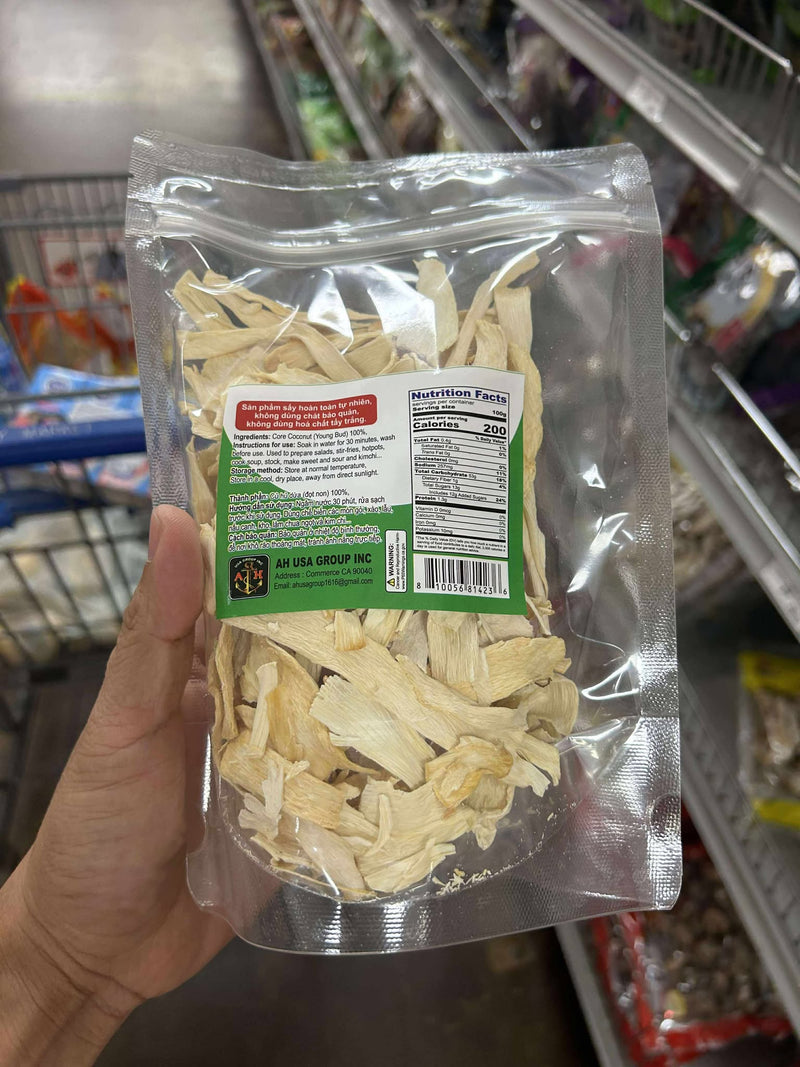 Củ hủ dừa sấy khô