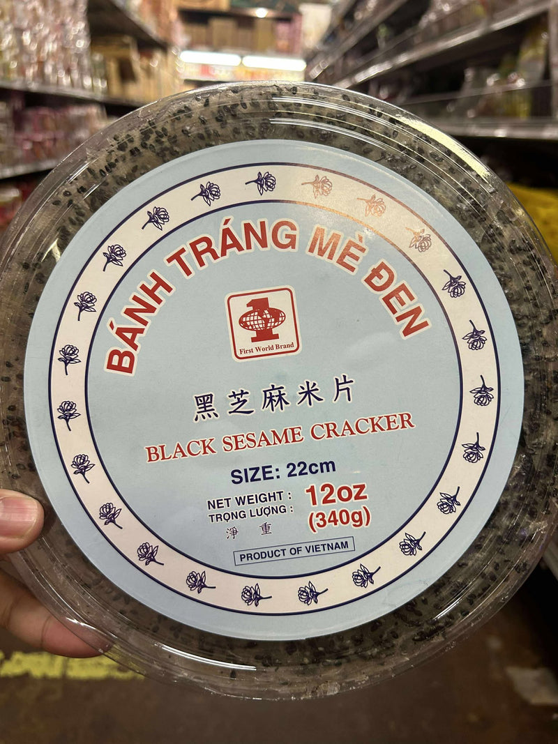 Combo 2 Bánh Tráng Mè Đen