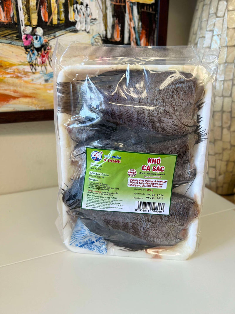 Khô Cá Sặc Bổi Cà Mau 500g (Không đầu)