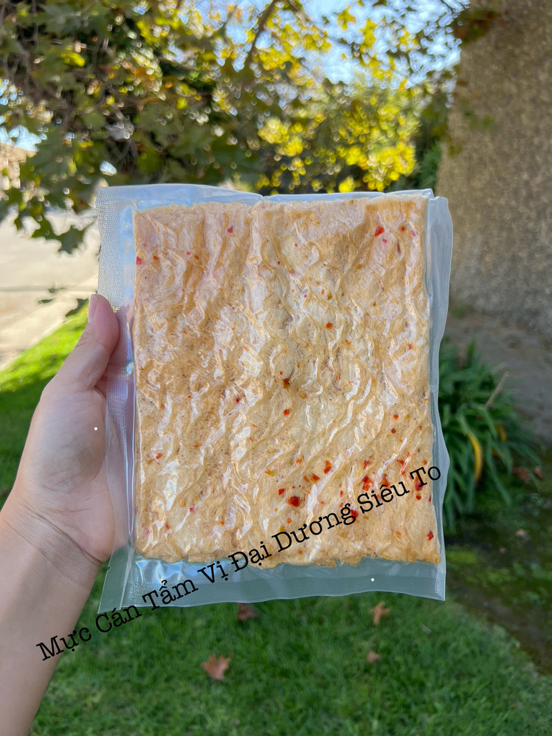 Khô Mực Cán Tẩm Vị 250g