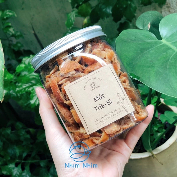 Mứt Trần Bì Đà Lạt Làm Từ Vỏ Cam Và Cam Thảo 300g