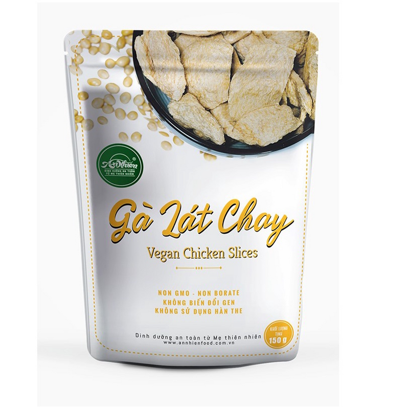 Cốt Lết Chay/Heo/Gà Viên/Chả Quế/Chả Lụa Chay/Bò Lát Lốt/Bò Nướng Chay An Nhiên 150g