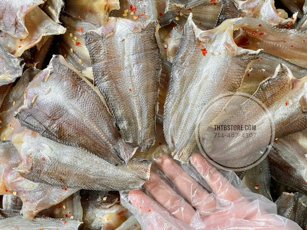 Khô Cá Lóc Cửng Muối Ớt Dẻo, Khô 4 Nắng, 500gram