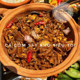 Cá Cơm Sấy Kho Tiêu Tỏi 300g