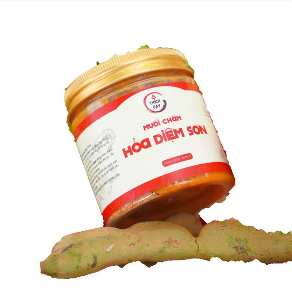 Muối chấm hoả diệm sơn Thích Cay 250g siêu cay, chấm trái cây, thịt gà, bánh tráng