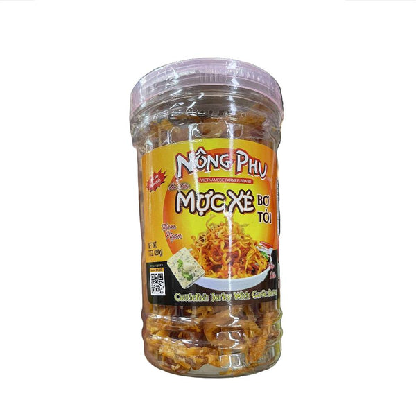 Mực Xé Bơ Tỏi