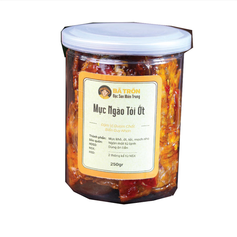 Mực Ngào Tỏi Ớt Siêu Ngon_250g