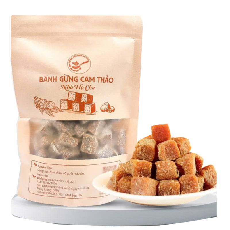 Bánh gừng cam thảo - Túi 500g