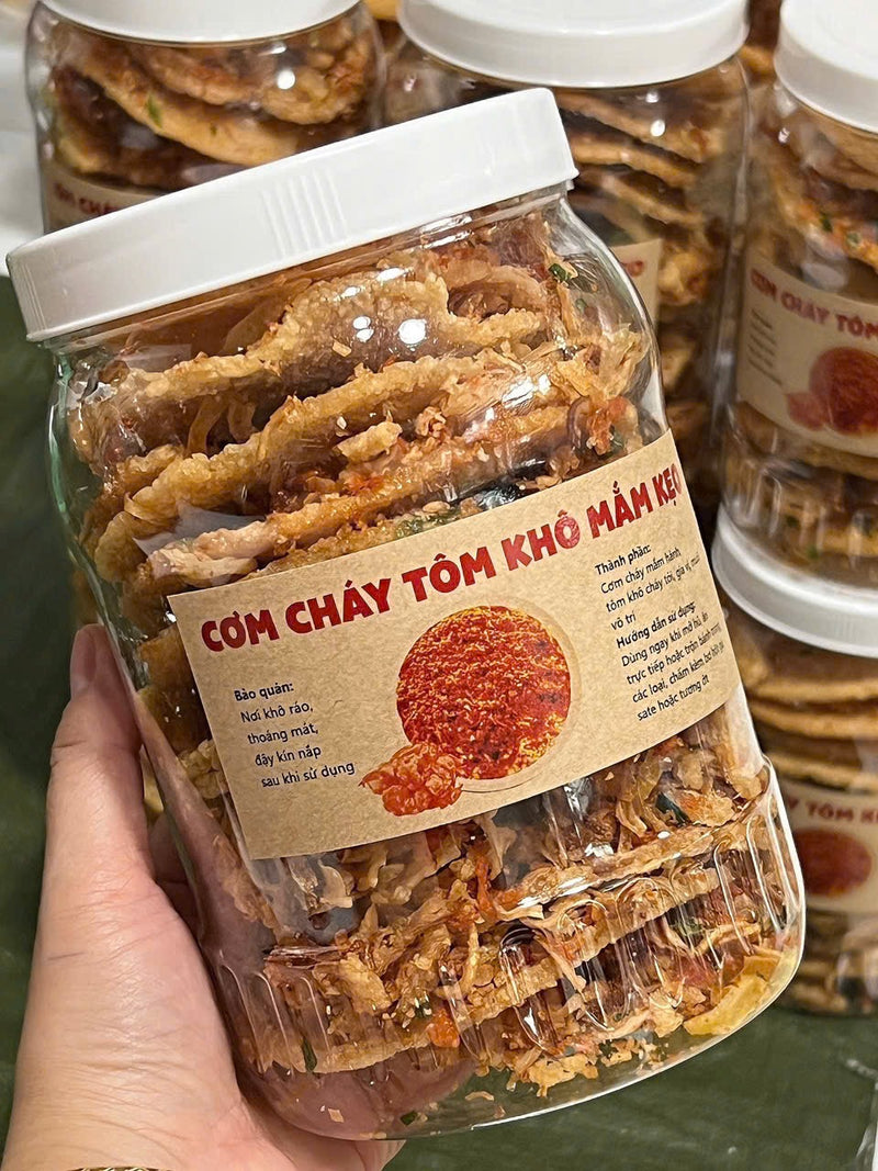 Cơm Cháy Tôm Khô 400gr