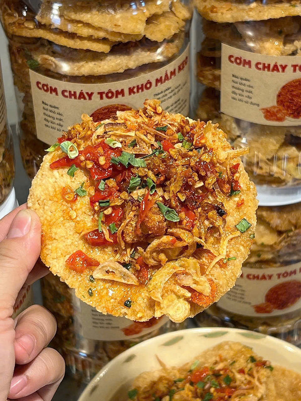 Cơm Cháy Tôm Khô 400gr