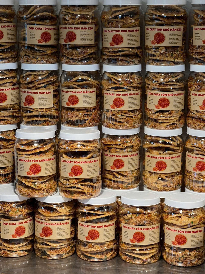 Cơm Cháy Tôm Khô 400gr