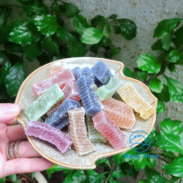 Mứt Rong Sụn Làm Thủ Công Ít Ngọt Không Chất Bảo Quản 320g