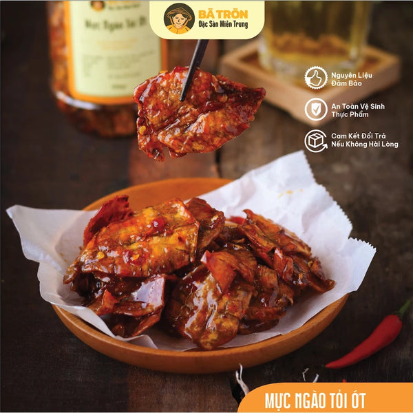 Mực Ngào Tỏi Ớt Siêu Ngon_250g