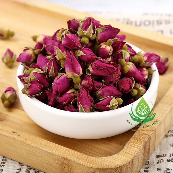 Trà Hoa Hồng Đà Lạt Sấy Khô 100gr Đẹp Da