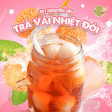 Set Trà Vải Nhiệt Đới (Set 20 Ly)