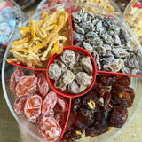 Set mứt – hoa quả sấy – ô mai ngày Tết