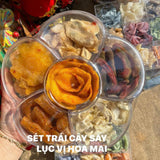 Set mứt – hoa quả sấy – ô mai ngày Tết