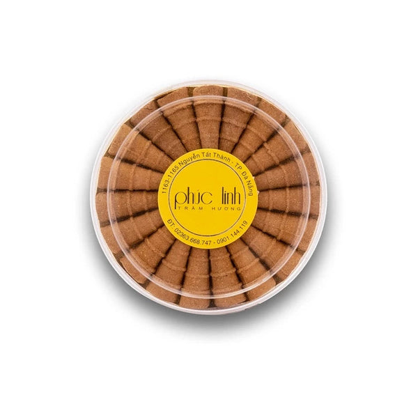 Trầm Hương Nụ Nguyên Chất PHÚC LINH Loại Đặc Biệt 36 Viên Lớn