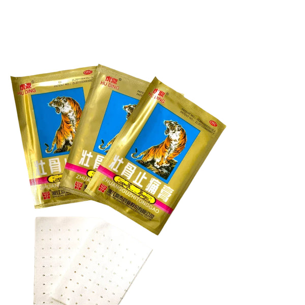 Bộ 10 Gói Cao Dán Cọp Thái Lan Chính Hãng, Dán Nhức Mỏi ( 1 gói 4 miếng)