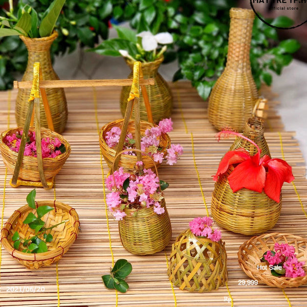 Mây tre mẫu nhí trang trí