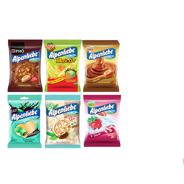 COMBO Kẹo cứng Alpenliebe đậm vị sữa béo