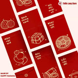 Set Bao Lì Xì Tết Đến Xuân Về 2026