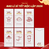 Set Bao Lì Xì Tết Đến Xuân Về 2026