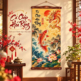 Tranh Vải Treo Tường Tết 2027