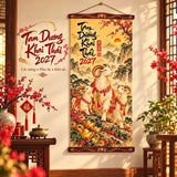 Tranh Vải Treo Tường Tết 2027