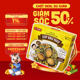 Viên Súp Sấy Thăng Hoa Ăn Liền: Súp Bào Ngư - 6 Viên