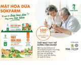 Mật hoa dừa cô đặc Sokfarm dạng tuýp tiện lợi - Bổ sung năng lượng, bù khoáng, điện giải