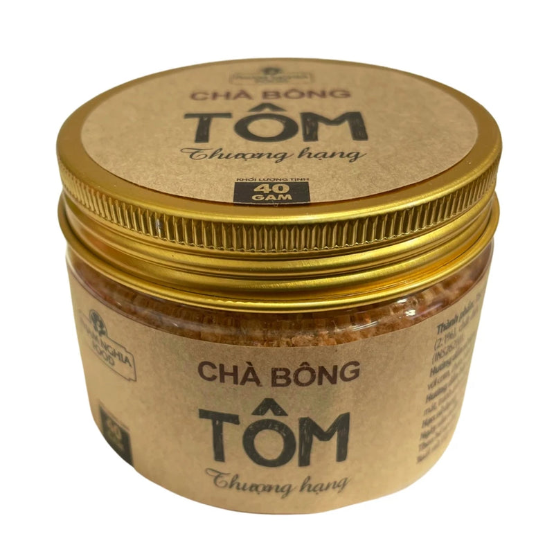 Chà bông thượng hạng hộp 40gr - 5 loại Ruốc hải sản